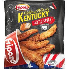 Fripozo filetto di pollo alla kentucky hot & spicy 250 gr