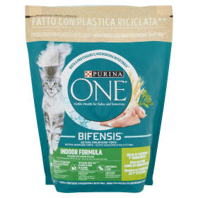 PURINA ONE Bifensis Indoor Formula Tacchino 800g