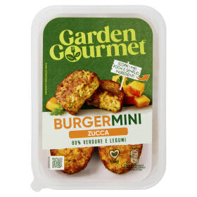 GARDEN GOURMET Burger Mini Vegano di Zucca 4 pezzi 160g