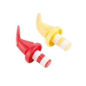 Tescoma set 2 tappi ermetici espansione per bottiglie linea presto