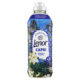 Lenor Essenze D'Italia Capri Ammorbidente Concentrato Gardenia e Giacinto, 42 Lavaggi 882 ml