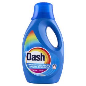 Dash Detersivo Liquido Lavatrice, Salva Colore, 23 Lavaggi 1035 ml