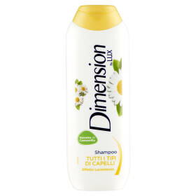 Dimension by Lux Shampoo Tutti i Tipi di Capelli Effetto Lucentezza 250 ml