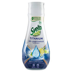 Svelto Titanium Gel Lavastoviglie Tutto in 1 640 ml