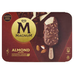 Magnum Almond 4 gelati 300 g