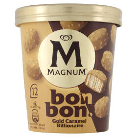 Magnum bon bon Gold Caramel Billionaire 12 Gelati 168 g
