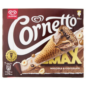 Cornetto Max Nocciola & Cioccolato 6 x 65 g