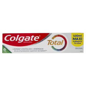 Colgate dentifricio Total Original protezione completa 24h, 100ml