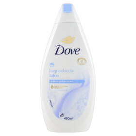 Dove bagnodoccia talco al delicato profumo di talco 450 ml
