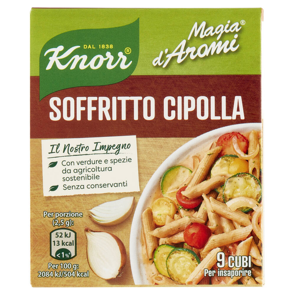 Knorr Magia d'Aromi Soffritto Cipolla Cubi 9 x 10 g