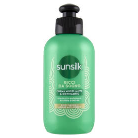 sunsilk Ricci da Sogno Crema Modellante & Districante con olio di Macadamia Elastina e Biotina 200mL