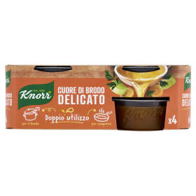 Knorr Cuore di Brodo Delicato 4 x 28 g