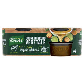 Knorr Cuore di Brodo Vegetale 4 x 28 g