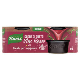 Knorr Cuore di Gusto Vino Rosso 4 x 26 g