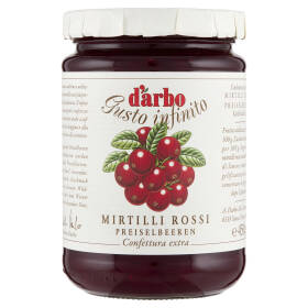 Darbo Confettura Extra Mirtilli rossi Composta 450 g