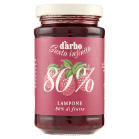 Darbo Crema di Frutta 80% Lamponi 250g