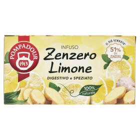 Pompadour Infuso Zenzero Limone 20 x 1,8 g
